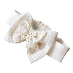 Bentiță cu fundă din muselină