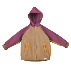 Jachetă cu glugă Pacifica Lemon Orchid, softshell 3 straturi