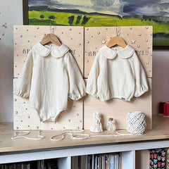 Body cu guler Lumia, muselină