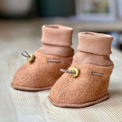 Botoșei din lână fiartă cu interior lână fleece