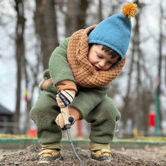 Căciulă dublată din lână fiartă, Koo