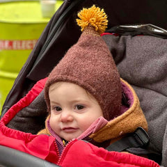 Căciulă dublată din lână fiartă, Koo