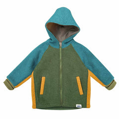 Jachetă căptușită Anzero Macaw, lână fiartă