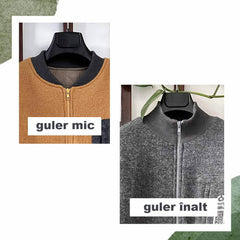 Jachetă din lână fiartă pentru bărbați, Discovery Grey