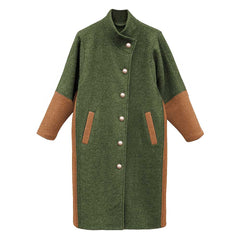 Palton Narnia Mushroom, lână fiartă