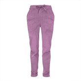 Pantaloni din bumbac reiat pentru femei