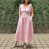 Rochie midi Hanna din 100% in, femei