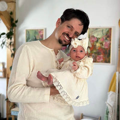 Bentiță cu fundă din muselină