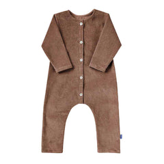 Salopetă din bumbac reiat