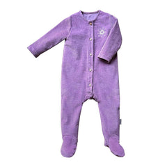 Salopetă cu botoșei, bumbac reiat