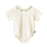 Body pentru botez si aniversari din muselina pentru bebelusi si copii