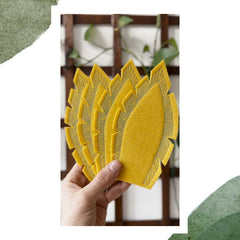 Detaliu pene brodate pentru varful cortului Arecibo, camera copiilor, Odiseea lui Artur