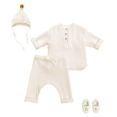 Alethi set muselina pentru bebelusi si copii eveniment ceremonie, costum botez pentru baieti, Odiseea lui Artur