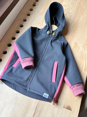 Jachetă cu glugă Pacifica Ash Rose, softshell 3 straturi