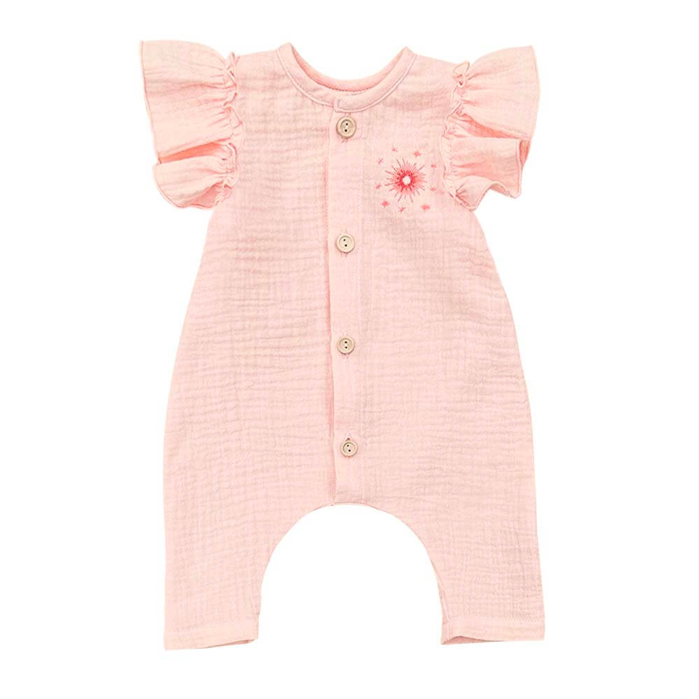 Salopeta Stellar cu volănașe, tip maieu, muselină Black Friday 2025