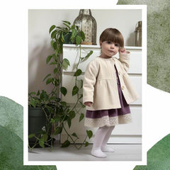 Jachetă Lea, bumbac reiat și mătase naturală