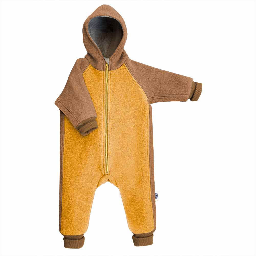 Overall dublat din lână fiartă, Lunna Sunshine BLACK FRIDAY 2025