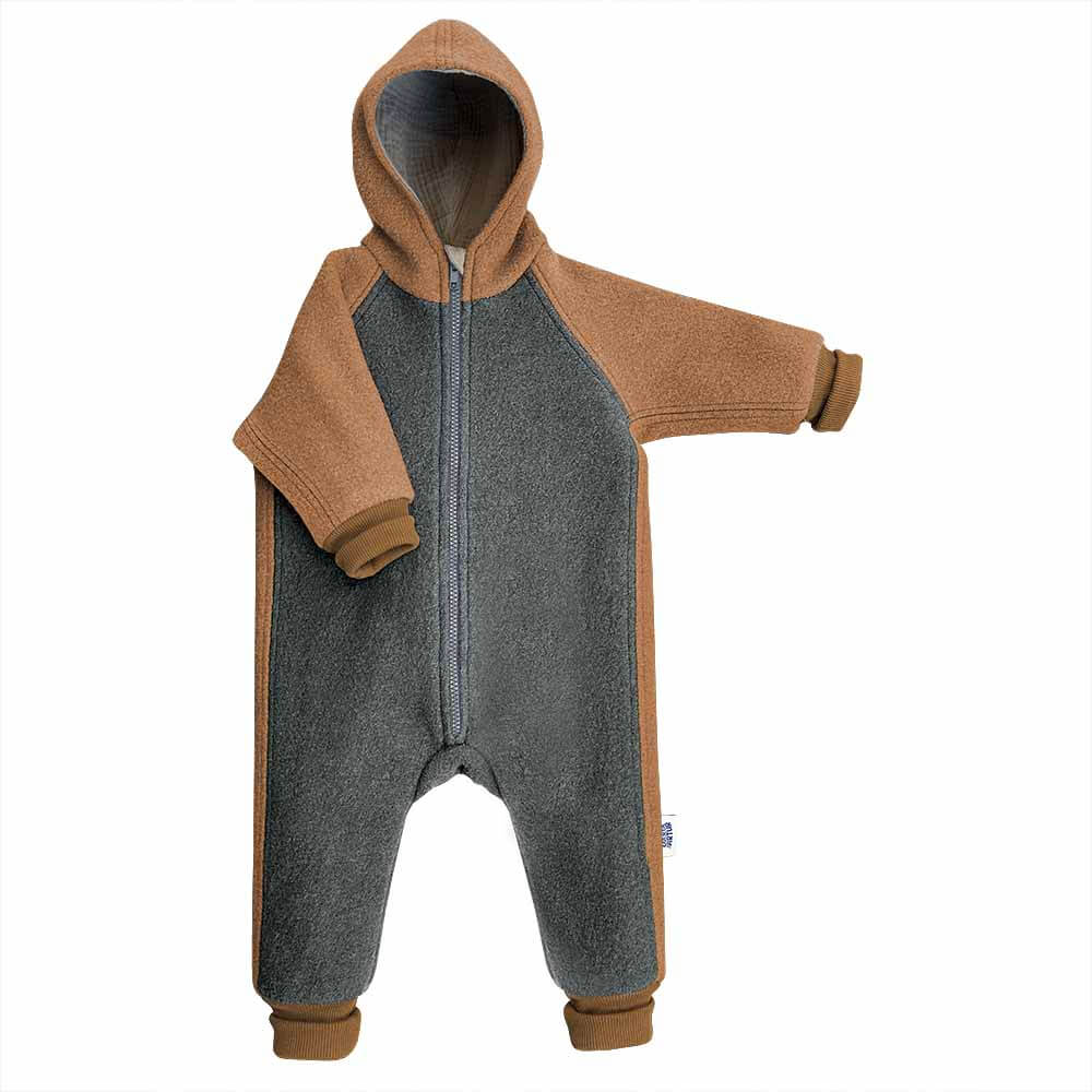 Overall dublat din lână fiartă, Lunna Stardust BLACK FRIDAY 2025