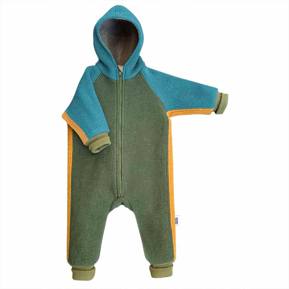 Overall dublat din lână fiartă, Lunna Macaw BLACK FRIDAY 2025