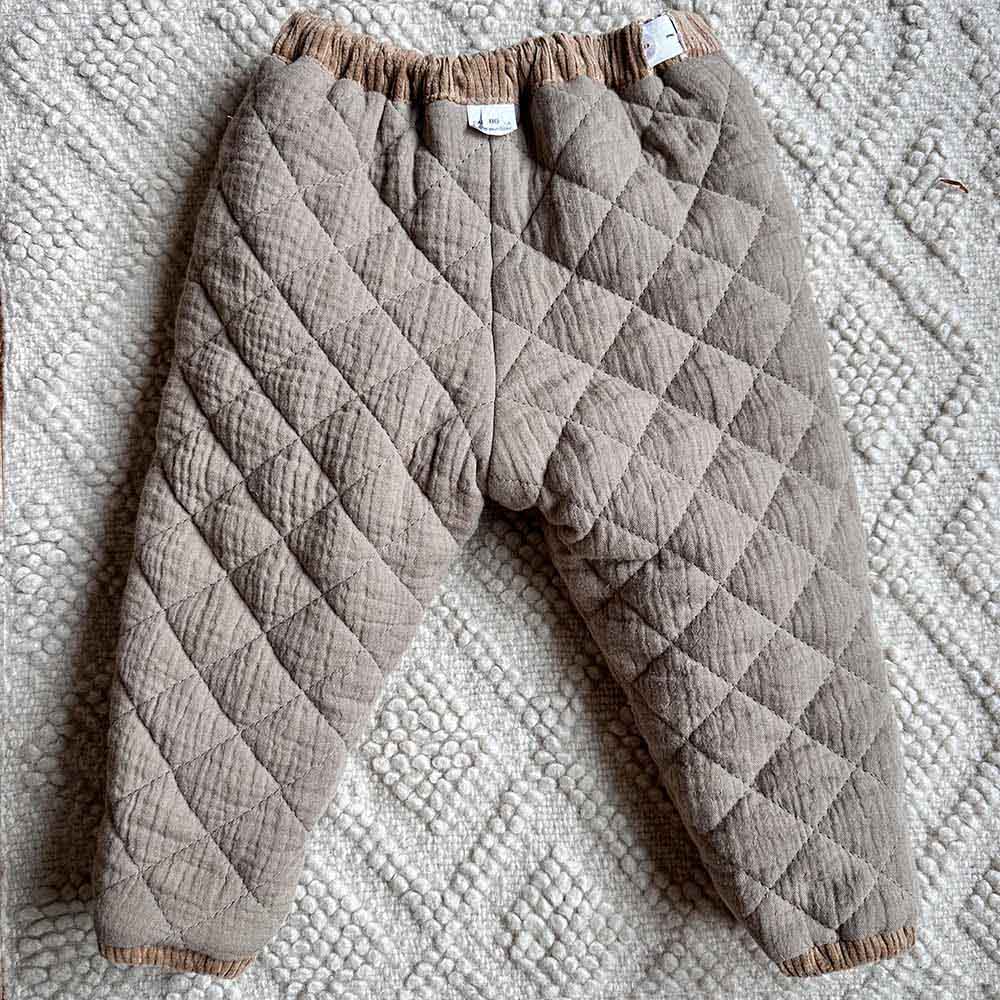 Pantaloni grosi de iarna, matlasati, pentru bebelusi si copii