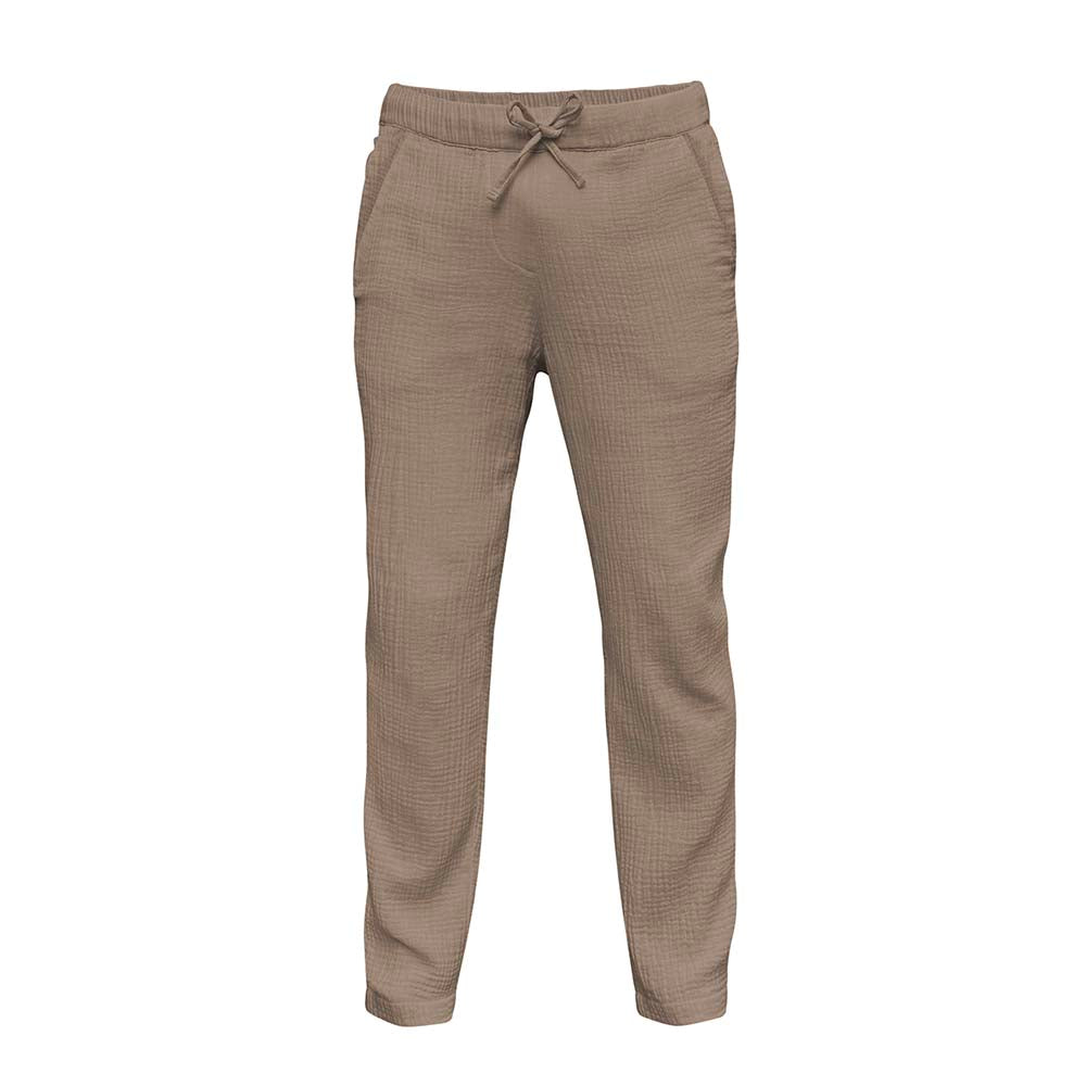 Pantaloni din muselina pentru barbati, croi lejer si  snur in talie. Odiseea lui Artur